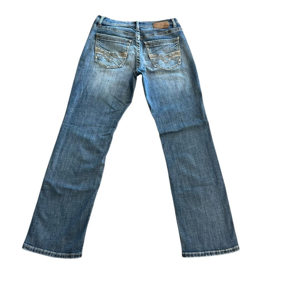 BKE Tyler Jeans Men’s 30x32 Medium Wash Straight Fit Stretch Denim - Picture 4 of 6